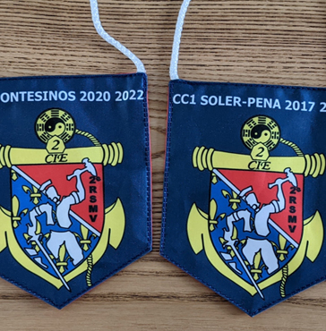 Fanion FORCES ARMEES CustomizeFR